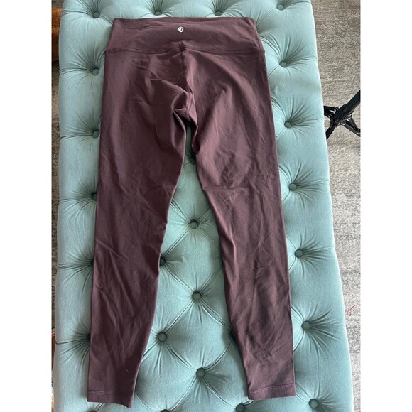 Lululemon Leggings size 12 Womens Rusty Red Brown - Picture 5 of 7